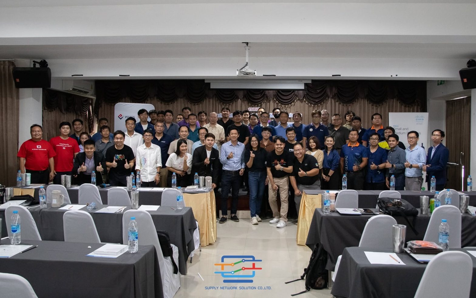 งานสัมมนาของบริษัท ซัพพลายเน็ตเวิร์ค โซลูชั่น จำกัด ร่วมกับทาง VST ECS VST ECS - Thailand